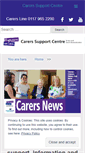 Mobile Screenshot of carerssupportcentre.org.uk