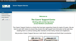 Desktop Screenshot of carerssupportcentre.com